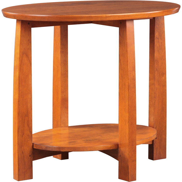 Stickley Highlands Solid Wood End Table with Storage Perigold